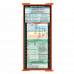 WhiteCoat Clipboard® Trifold - Orange Respiratory Therapy Edition